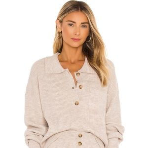 Revolve Clothing Oversized Knit Polo